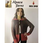 Alpaca Yarns Inca Spun Jacket with Collar Knitting Pattern