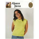 1147 - Alpaca Yarns Indiecita Neon Vest Knitting Pattern