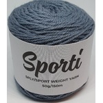 Alpaca Yarns - Sporti 5 Ply Sport Weight Yarn Colour 1555 Denim