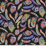 Kaffe Fassett - Fat Quarter - Tickle My Fancy PWBM080 Black