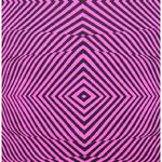 Fat Quarter - Moon Garden - Lazy Stripe - PWTP022-DUSK