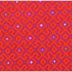 Fat Quarter - Moon Garden - Baby Geo PWTP053- MOONLIGHT