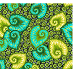 Fat Quarters - Tropicalism - PWOB075 Begonia - Green