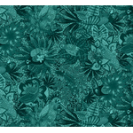 Tropicalism - PWOB078 Caracas Monochrome - Teal