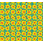 Fat Quarters - Tropicalism - PWOB081 Corossol - Yellow