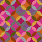 Fabric - Love Always PWAH203-PINK