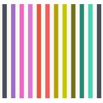 Fabric - Tabby Road Deja Vue PWTP231 Disco Stripe - Prism