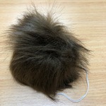 Pom Pom Faux Fur #5 Brown