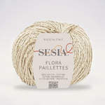 Sesia Flora Paillettes 0052 Ecru