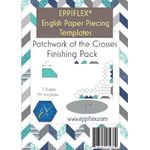 English Paper Piecing Template - Patchwork of the Crosses Finishing Pack 1 1/4"