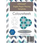 English Paper Piecing Template - Colourwheels 1 1/4"