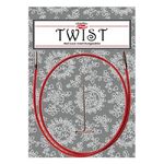ChiaoGoo Twist Red Cables (Large) 35cm