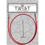 ChiaoGoo Twist Red Cables (Mini) 55cm