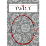 ChiaoGoo Twist Red Cables (Mini) 93cm