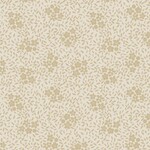 Fabric - Good Boy & Kitty - 107 Scattered Leaves Cream