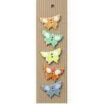 Button - Handmade L17 Butterflies