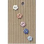 Button - Handmade L555 - Small Flowers