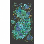 Peacock Col 101 Panel - Gold Metallic (60cm)