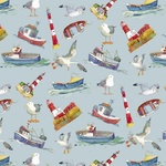 Coastal Collection Lighthouses Blue (82290-102)