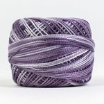 Eleganza Perle #8 Variegated 1074 Eggplant Souffle
