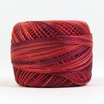 Eleganza Perle #8 Variegated 1090 Cranberry