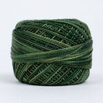 Eleganza Perle #8 Variegated 1008 Dark Pine
