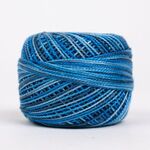 Eleganza Perle #8 Variegated 1014 Azure Eyes