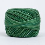 Eleganza Perle #8 Variegated 1020 Mossy Alcove