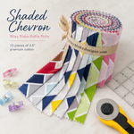 Jelly Roll - Riley Blake Designs - Shaded Chevron