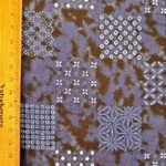 Sevenberry  Shibori Shirling -    Indigo Sashiko Sampler