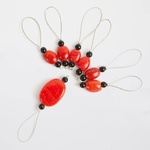 KnitPro Stitch Markers Tangerine