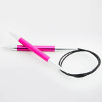 Zing Fixed Circular Needles 10.00mm 120cm  Ruby