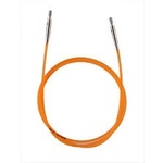 KnitPro Interchangeable Needle Cable 80cm/32" Orange