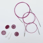 KnitPro Swivel Stainless Steel Cable100cm