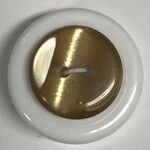 Button - 20mm Gold Brown