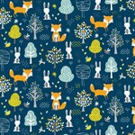 Fabric - Woodland Friends 101 Forest