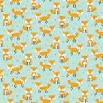 Fabric - Woodland Friends 103 Foxes