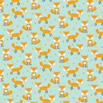 Fabric - Woodland Friends 103 Foxes