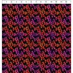 Fat Quarter - VIVID Multi Drops