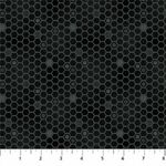 Fat Quarter - Honey Bloom - Hexies - 90470-99 - Black