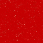 Fabric - Lucky Charms - Shooting Stars 92002-24 - Red