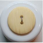 Button - 19mm Cream