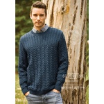 Superfine Men's Textured Pullover 462