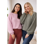 1033 Bella Crochet Jumper Pattern – Textured Women’s Knit