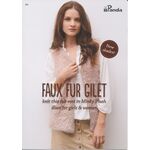 810 - Panda Minky Plush Faux Fur Gilet