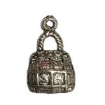 Charm - Silver Handbag