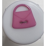 Button - 16mm Pink Handbag