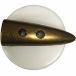 Button - Toggle - 48mm Gold ST4567