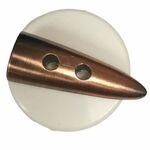 Button - Toggle - 48mm Copper ST4568