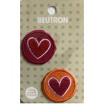 Beutron Iron-On Motif  - Hearts